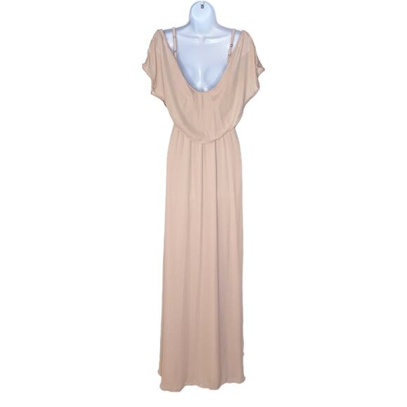 Show Me Your MuMu Caitlin Ruffle Maxi Dress S NWOT - Picture 4 of 12